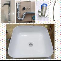 Gambar wastafel cuci tangan ICEPOL CB 2258 - Body only dari AIR SANITARY undefined 2 Tokopedia