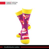 Gambar CoolDeSocks Ladies | Kaos Kaki Wanita Motif - Happy dari CoolDeSocks undefined 5 Tokopedia