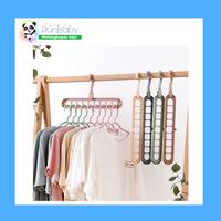 Gambar RUN55 HANGER GANTUNGAN PAKAIAN BAYI HANGER MULTIFUNGSI 9 IN 1 - 9in1 360 dari runbaby undefined 1 Tokopedia