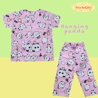 Gambar Piyama Anak Baju Tidur Usia 1-12 Tahun Panda Cute - Pink, 0 dari Styleqlo undefined 2 Tokopedia