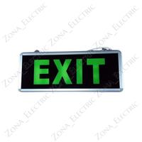 Gambar LAMPU EMERGENCY EXIT / EMERGENCY LAMP EXIT 2 SISI dari zona electric undefined 1 Tokopedia