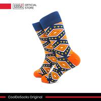 Gambar CoolDeSocks Original | Kaos Kaki Motif - Tribal Orange dari CoolDeSocks undefined 2 Tokopedia