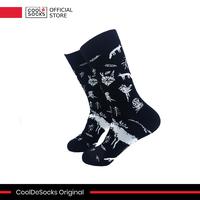 Gambar CoolDeSocks Original | Kaos Kaki Motif - BW Caveman Paintings dari CoolDeSocks undefined 2 Tokopedia