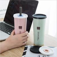 Gambar Botol Minum Jerami Ramah Lingkungan 2 Fungsi Eco Wheat Straw Tumbler - Biru dari TAAJJABA NATURAL ETHNICAL undefined 4 Tokopedia
