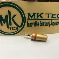 Gambar Jack/konektor aux 3.5mm ministereo canare gold dari MKTechStore undefined 2 Tokopedia
