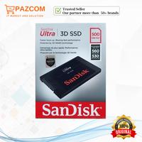 Gambar Sandisk SSD 3D Ultra 500gb 500 gb ori original garansi resmi dari Pazcom undefined 1 Tokopedia