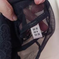 Gambar baju blouse top wanita hitam brukat bordir free inner Gather Beauty dari Kellyn Shopaholics undefined 2 Tokopedia