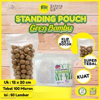 Gambar PLASTIK STANDING POUCH 12X20 CM / PLASTIK KLIP BERDIRI ISI 50 dari Juragan Plastik 369 undefined 1 Tokopedia