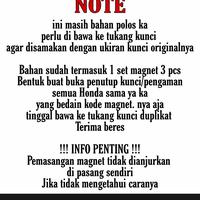 Gambar Honda Kunci Duplikat Motor Original Ukuran 9,7x3,1x0,1 cm Berat 15 gr Termasuk 3 Magnet Bahan Besi Tebal Plastik Kualitas Bagus Tempat dari Habitat Gemoyy undefined 5 Tokopedia