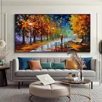 Gambar lukisan minimalis taman palet - kode 01, tanpa frem dari mahesaputra art undefined 1 Tokopedia