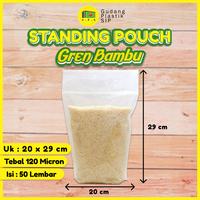 Gambar PLASTIK STANDING POUCH 20X29 CM / PLASTIK KLIP BERDIRI ISI 50 dari Juragan Plastik 369 undefined 3 Tokopedia