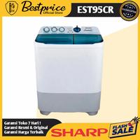 Gambar MESIN CUCI 2 TABUNG SHARP 9 KG ES-T95CR EST95CR DHOLPYN AQUAMAGIC NEW dari Bestprice Official Mall undefined 2 Tokopedia