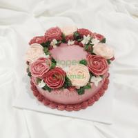 Gambar Buttercream Flower Birthday Cake Kue Ulang Tahun by Bron&Zoro Solo dari Jagomart Solo undefined 1 Tokopedia