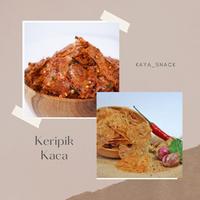 Gambar keripik kaca pedas daun jeruk/keripik beling/kripca/beledag - Cabai Merah dari kaya_snack undefined 4 Tokopedia