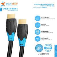 Gambar Vention AAC Kabel HDMI 4K Male to Male HDMI Vention 1M /1.5M / 2M / 3M / 5M / 10M - 1.5M dari Starcomp Purwokerto undefined 2 Tokopedia