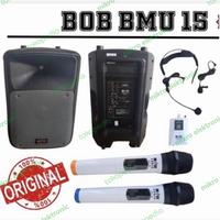 Gambar Speaker Portable BOB BMU 15 inch New Model ORIGINAL PRODUCT dari Mikro Elektronic undefined 1 Tokopedia