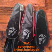 Gambar tas badminton original tas bulutangkis 3in1 double bag go winer - silver dari 8080 shop undefined 1 Tokopedia