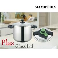 Gambar Panci Presto Pressure Cooker Stainless Steel 304 - 10 LTR dari Solusi Lampu undefined 4 Tokopedia