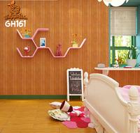 Gambar Wallpaper Motif Serat Kayu Stiker Dinding Motif Kayu Jati Coklat - GH051 dari Zentra Bandung undefined 4 Tokopedia