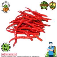 Gambar Cabe Merah Keriting Petik per 250 gram (1/4 Kg) dari Yezbozz Shop undefined 1 Tokopedia