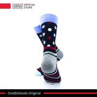 Gambar CoolDeSocks Original | Kaos Kaki Motif - Striped Dot - Black dari CoolDeSocks undefined 3 Tokopedia
