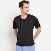 Gambar Transmart - Clotte Kaos Oblong Pria Kerah O Hitam dari Toko Winano undefined 1 Tokopedia