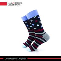 Gambar CoolDeSocks Original | Kaos Kaki Motif - Striped Dot - Black dari CoolDeSocks undefined 2 Tokopedia