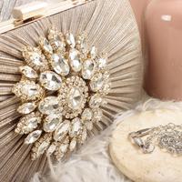 Gambar TAS DOMPET WANITA IMPORT MAC 47 CLUTCH SELEMPANG ELEGAN MEWAH HAND BAG - SILVER dari truebagus undefined 5 Tokopedia