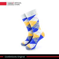 Gambar CoolDeSocks Original | Kaos Kaki Motif - Checkered Vintage - Grey dari CoolDeSocks undefined 2 Tokopedia