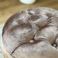 Gambar Kokayu - Kursi Kecil Stool Bulat Minimalis Kaki 4 Kayu Empuk & Nyaman dari kokayu furniture undefined 2 Tokopedia