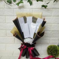 Gambar buket uang kosong warna hitam+gold (contoh gambar 5 slot) - 10 slot dari Gizabouquet undefined 3 Tokopedia