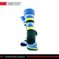 Gambar CoolDeSocks Original | Kaos Kaki Fashion - Striped Vintage Green Blue dari CoolDeSocks undefined 3 Tokopedia