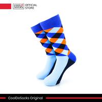 Gambar CoolDeSocks Original | Kaos Kaki Motif - Checkered Neo - Blue (C) dari CoolDeSocks undefined 2 Tokopedia