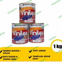 Gambar cat tembok wall nippon paint vinilex bunga 300 base pastel putih 1 kg 300ss kembang ready mix white 300ss - pastel putih dari tb gilang undefined 4 Tokopedia