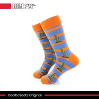 Gambar CoolDeSocks Original | Kaos Kaki Motif - Cactus Striped dari CoolDeSocks undefined 2 Tokopedia