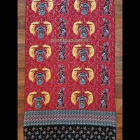 Gambar Kain Batik Papua Asli Printing Premium Satin Silk Semi Sutra - Merah A dari mandigaya undefined 3 Tokopedia