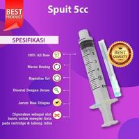 Gambar Suntikan Refill Tinta 5ml Spuid Jarum Spuit 5cc Cartridge Printer 5 ml dari FixPrint Indonesia undefined 1 Tokopedia