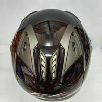 Gambar HELM NHK R6 SOLID BLACK HELM HALF FACE dari Ryan motor helmet undefined 5 Tokopedia