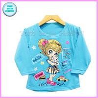 Gambar kaos anak cewek usia 6 tahun motif lengan panjang S M L XL grosir baju - S dari Toko Salim Fashion undefined 3 Tokopedia