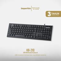 Gambar Imperion KB-210 USB Multimedia Keyboard dari Imperion Official Store undefined 2 Tokopedia