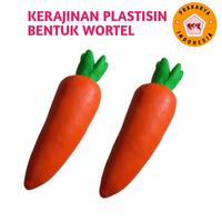 Gambar kerajinan plastisin lilin mainan - Wortel, Plastisin dari PRAKARYA INDONESIA MANDIRI undefined 5 Tokopedia