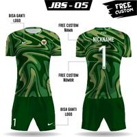 Gambar jersey bola setelan kiper indonesia free custom nama nomor dan logo - Abu-abu, XS dari jmxfactory undefined 3 Tokopedia