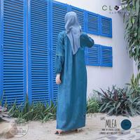 Gambar DRESS GAMIS WANITA MILEA by Clover Clothing - BLUE, S dari Arif.id_NEW undefined 3 Tokopedia