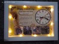 Gambar Promo buket frame 3D SEHARI JADI LED + JAM Tunangan, wedding,dll - Paket Lengkap dari ika_colletion undefined 3 Tokopedia