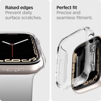 Gambar Case Apple Watch 7 45mm 41mm Spigen Thin Fit Slim Full Casing Cover - Red, 45mm dari Garuda Gadget undefined 4 Tokopedia