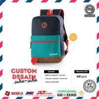 Gambar Custom Produk Tas Ransel Anak Desain Logo Brand Sendiri Backpack Anak dari TQSTORE9 undefined 1 Tokopedia