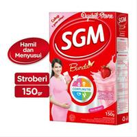 Gambar SGM Bunda Hamil Menyusui Stroberi Strawberry 150 gr Susu ibu Hamil dari Naziya Medica Store undefined 2 Tokopedia