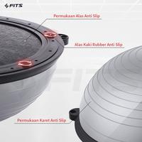 Gambar SFIDN Balance Ball / Bosu Ball / Yoga Pilates Gym Fitnes FITS - Hitam dari Sfidn undefined 2 Tokopedia