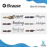 Gambar Mata Pena Kaligrafi Brause Metal Nib Calligraphy Writing Lettering - HATAT NIB dari Artemedia_NEW undefined 5 Tokopedia