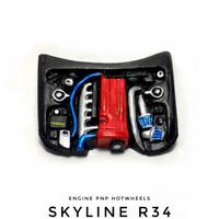 Gambar mesin r34 hotwheels dari BMJ diecast custom undefined 1 Tokopedia